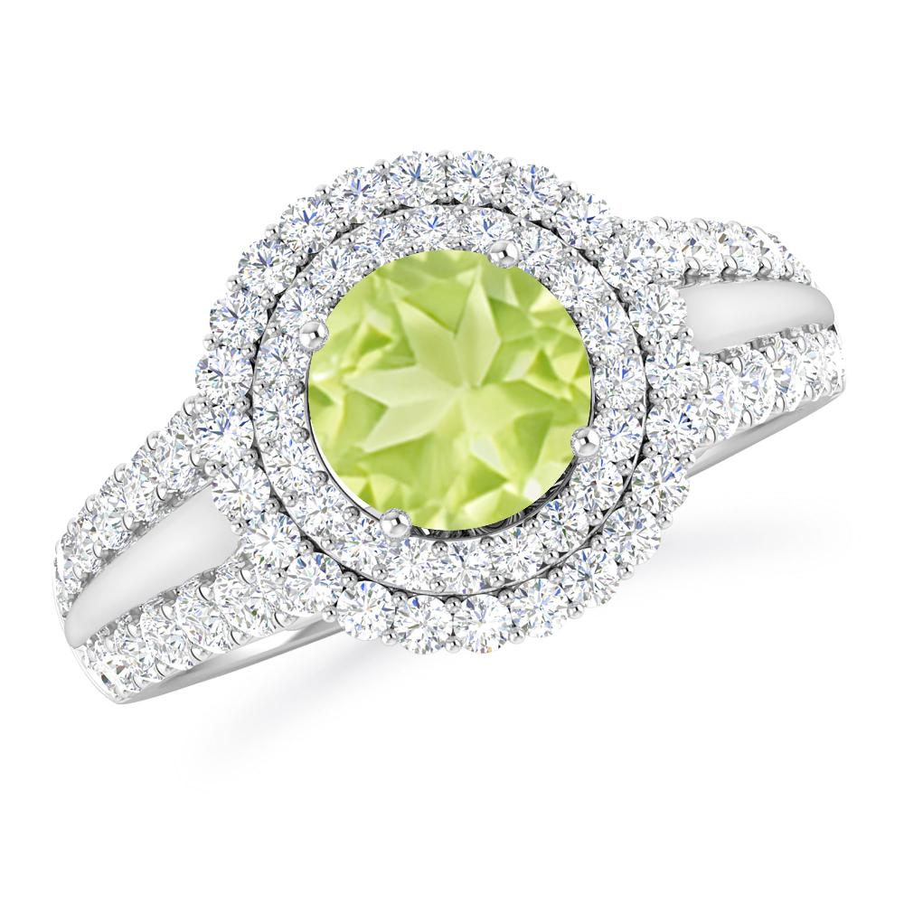 White Gold - Peridot