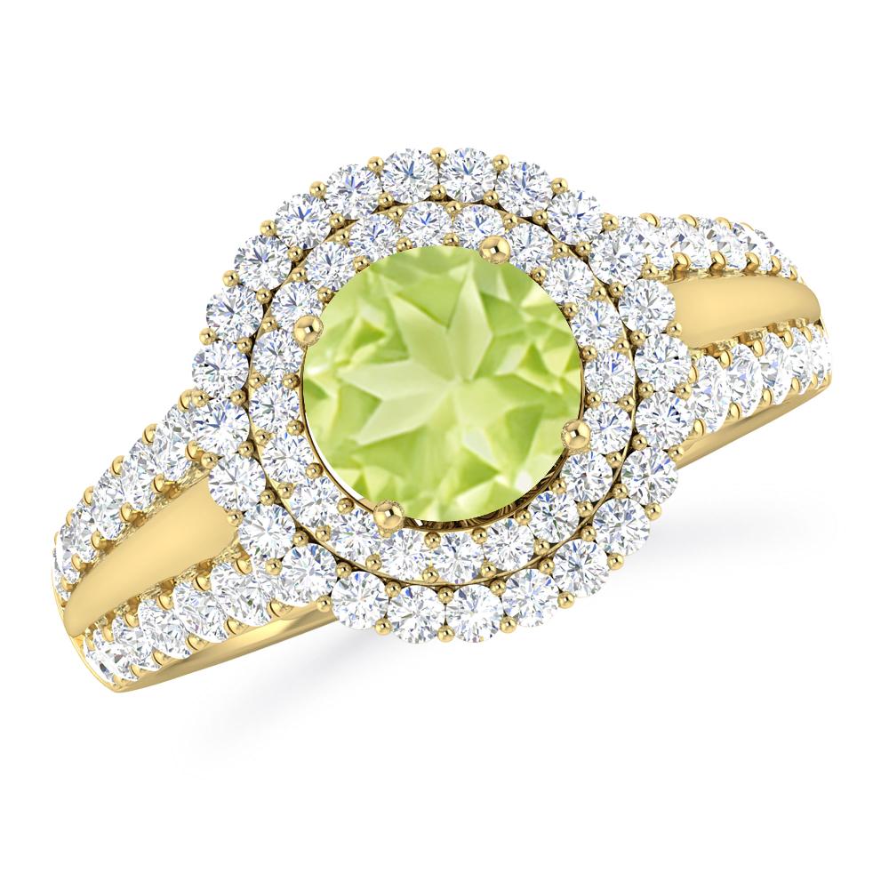 Yellow Gold - Peridot