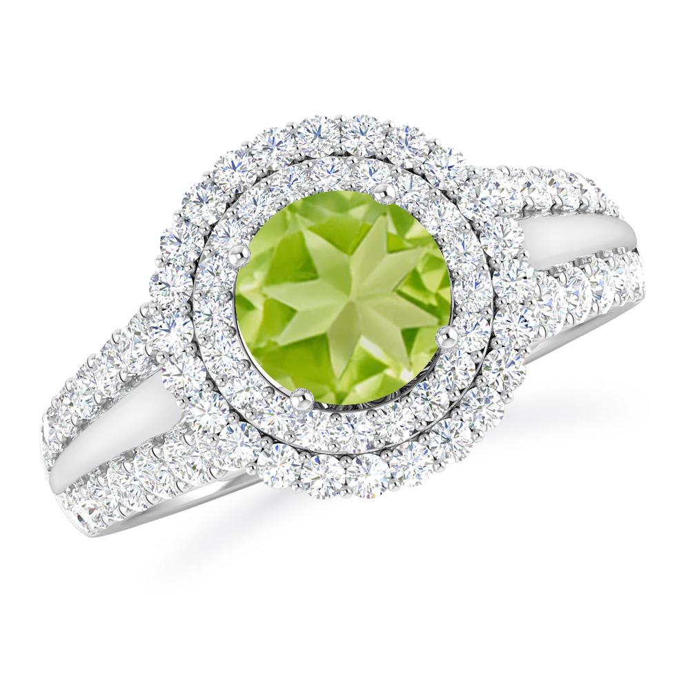 White Gold - Peridot