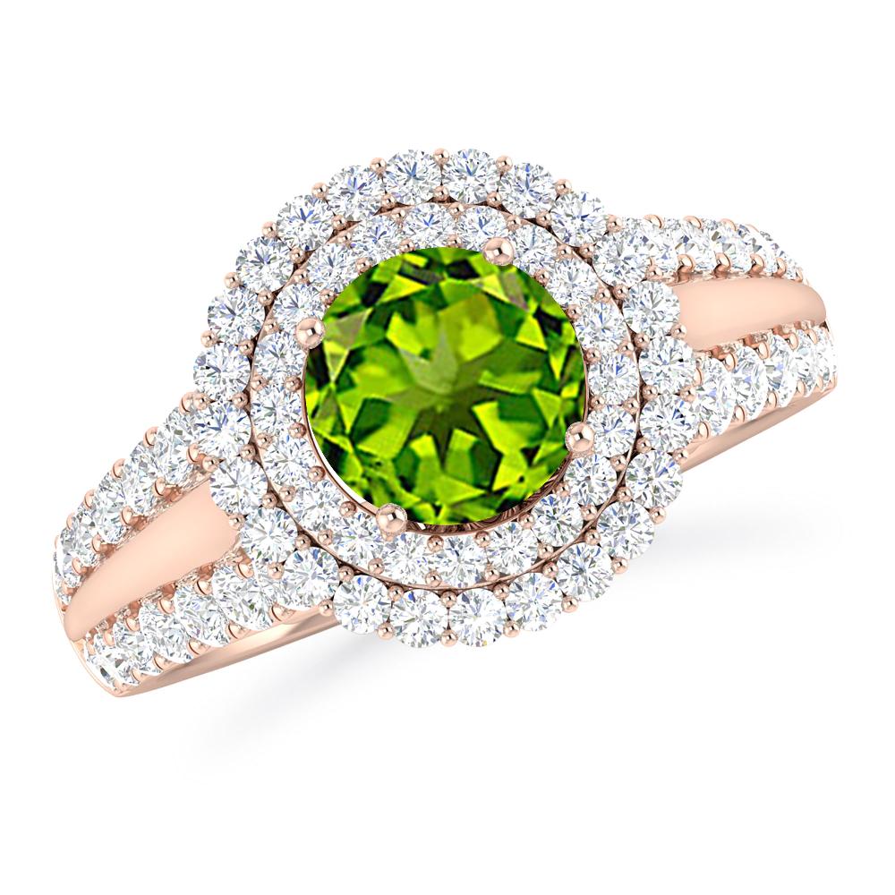 Rose Gold - Peridot