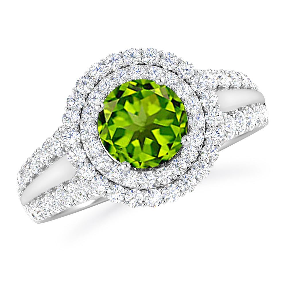 White Gold - Peridot