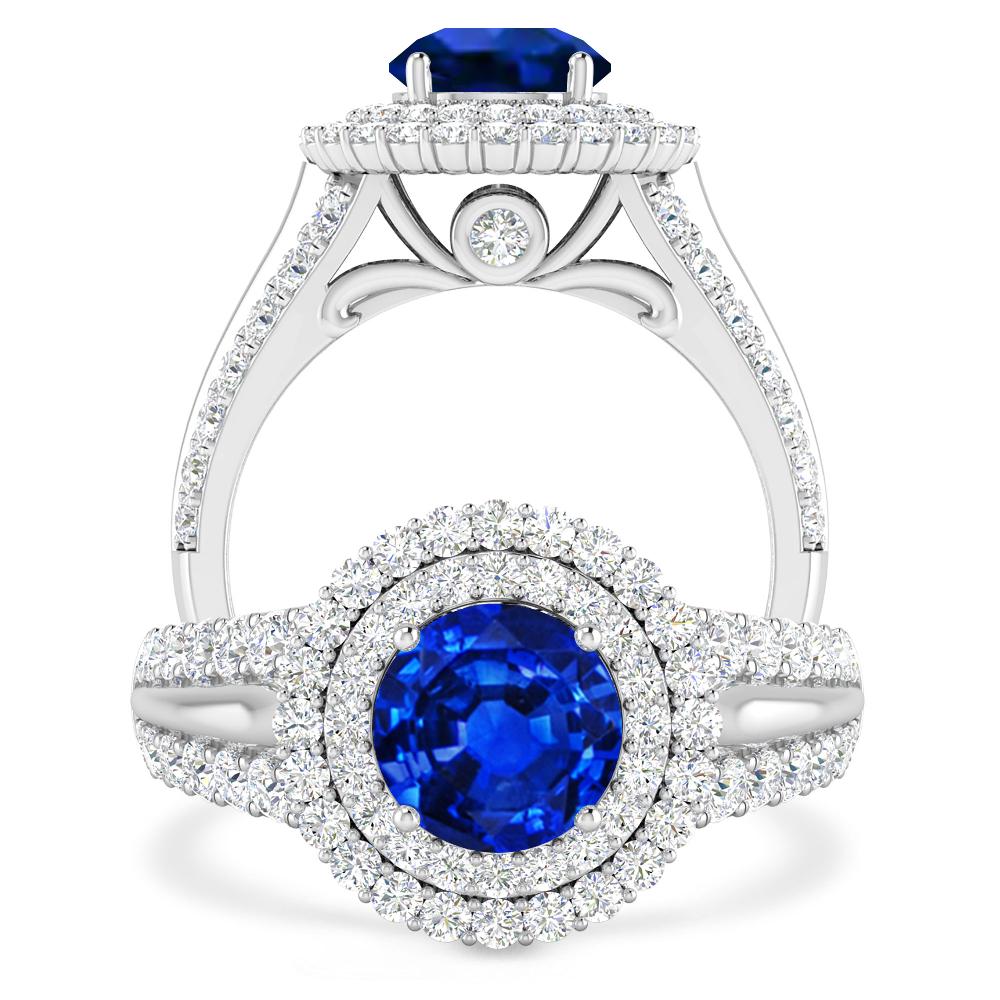 White Gold - Sapphire