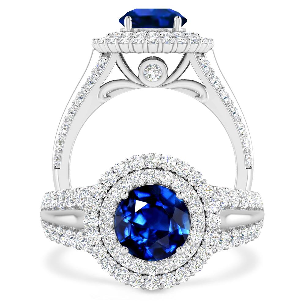 White Gold - Sapphire