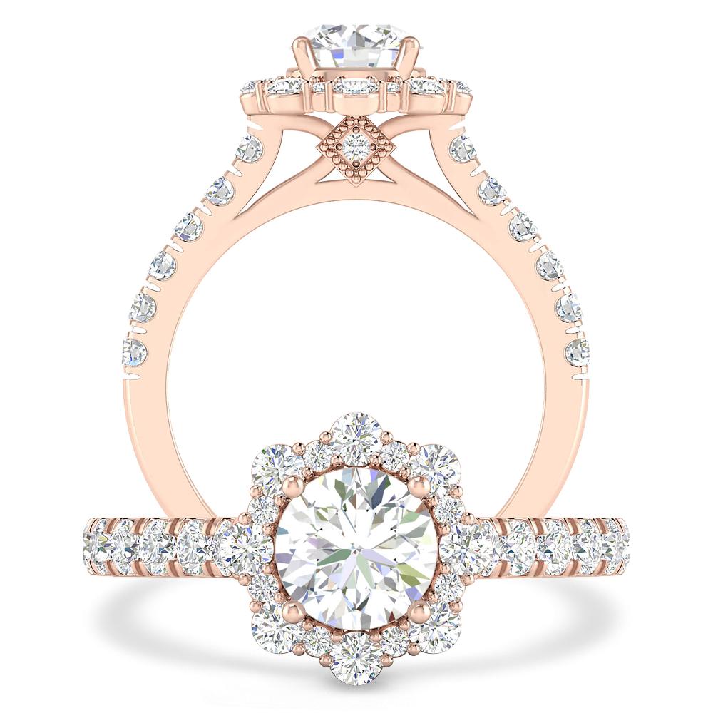 Rose Gold - Diamond