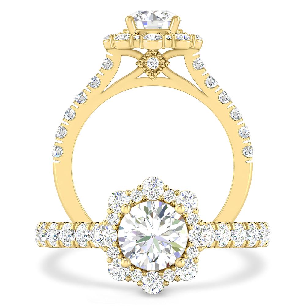 Yellow Gold - Diamond