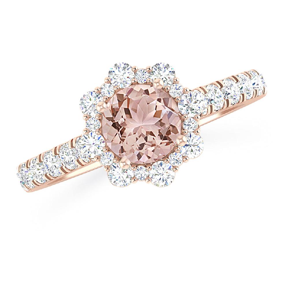 Rose Gold - Morganite