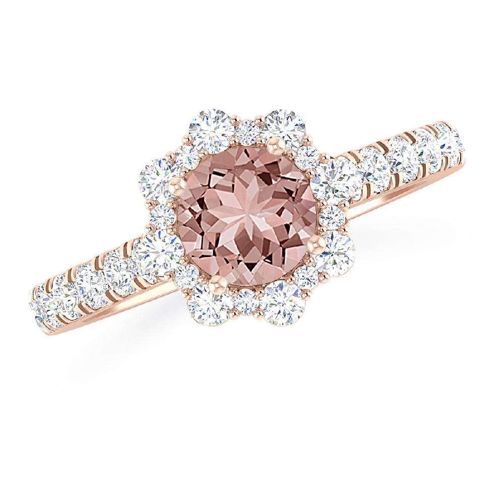 Rose Gold - Morganite