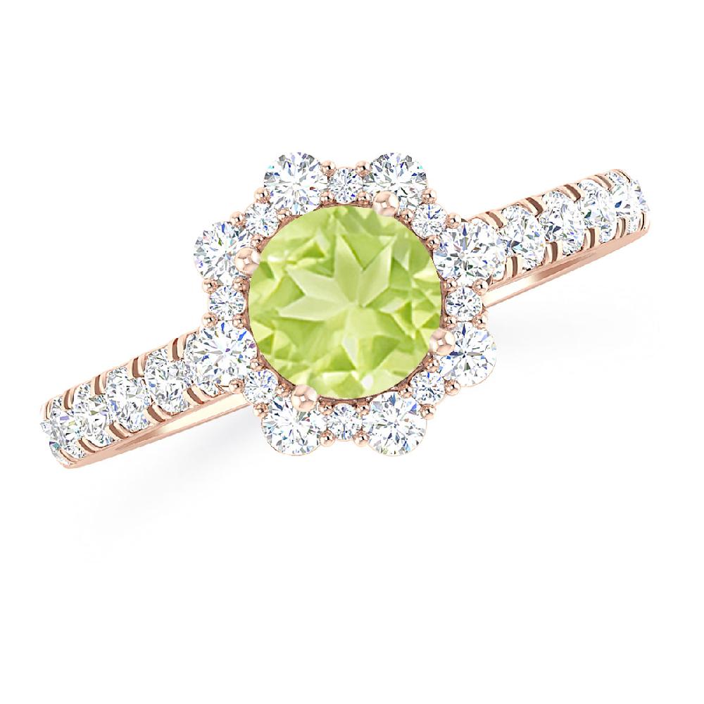 Rose Gold - Peridot