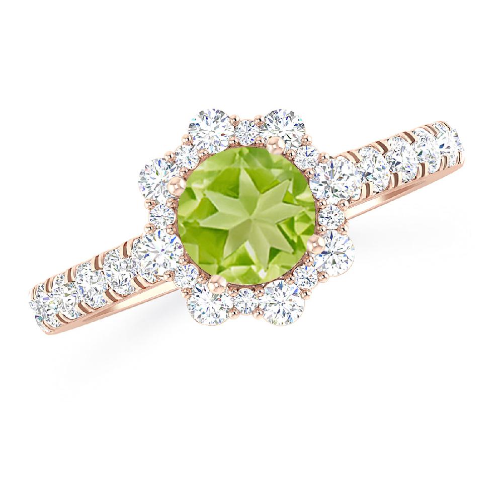 Rose Gold - Peridot