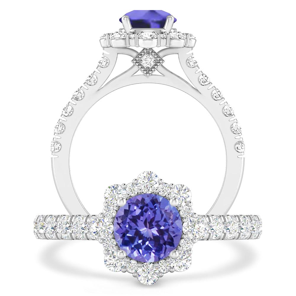 White Gold - Tanzanite