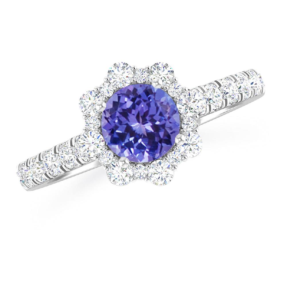 White Gold - Tanzanite