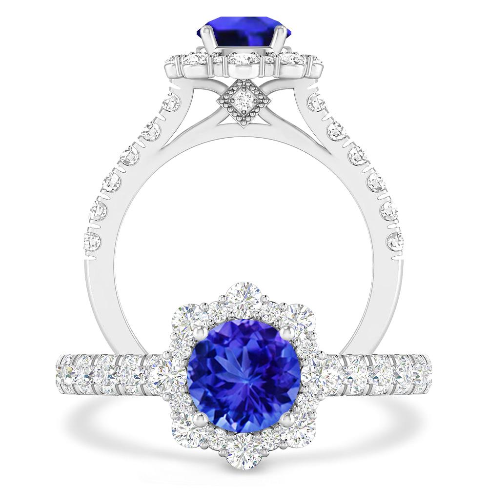 White Gold - Tanzanite