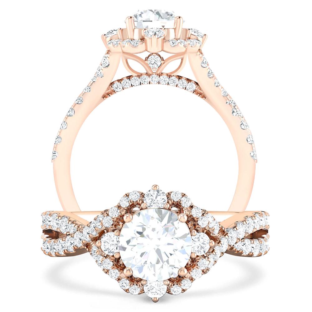 Rose Gold - Diamond