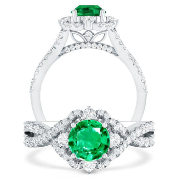 White Gold - Emerald