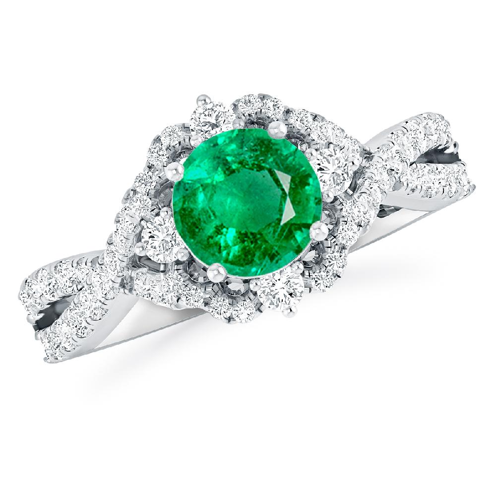 White Gold - Emerald