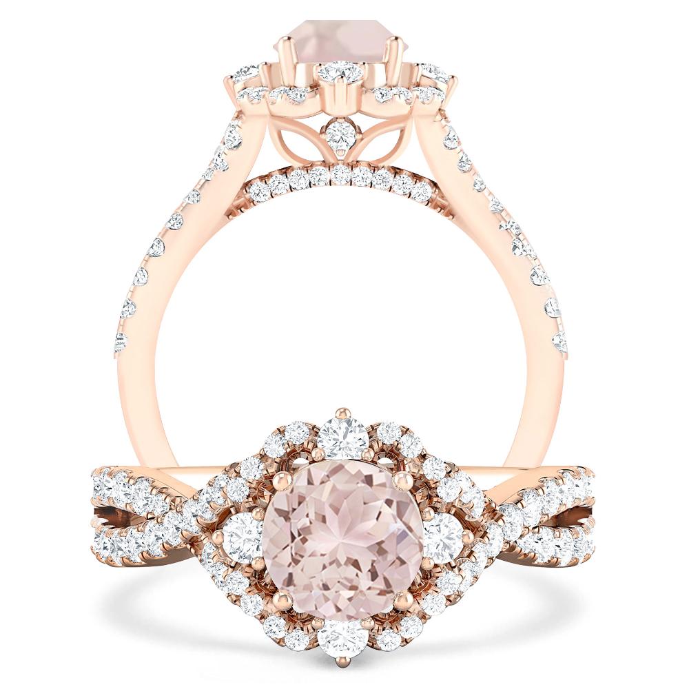 Rose Gold - Morganite