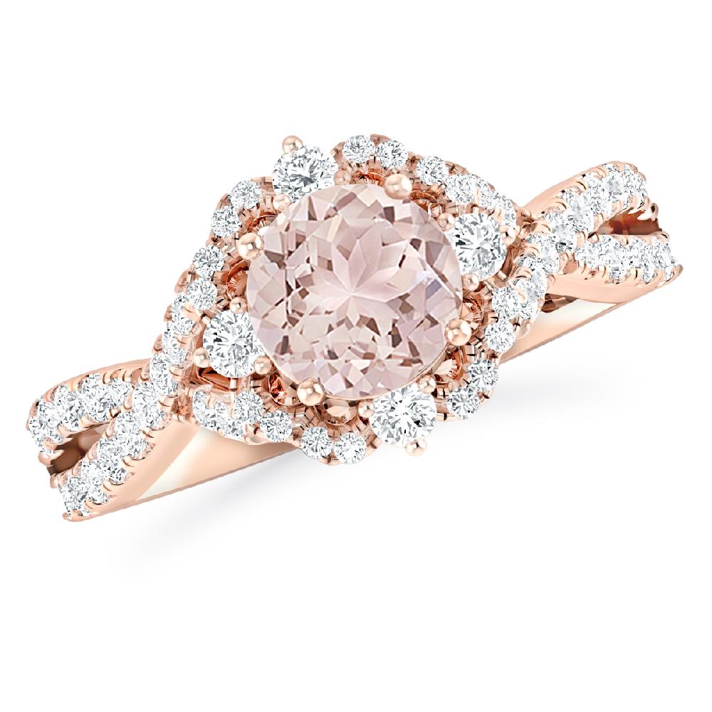 Rose Gold - Morganite