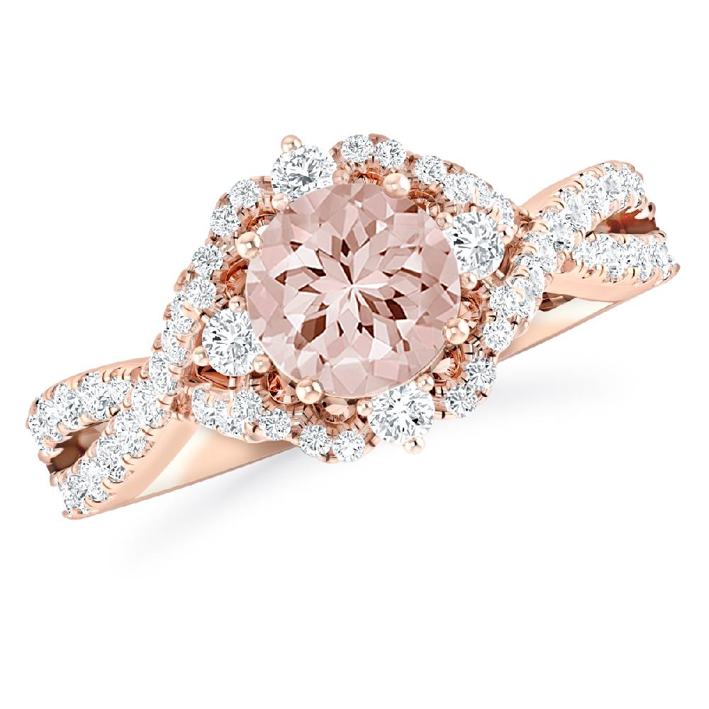 Rose Gold - Morganite