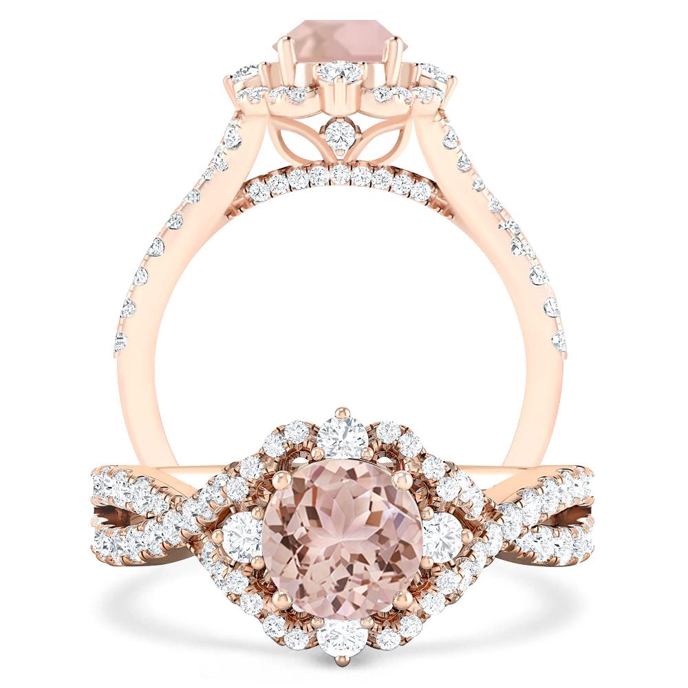 Rose Gold - Morganite