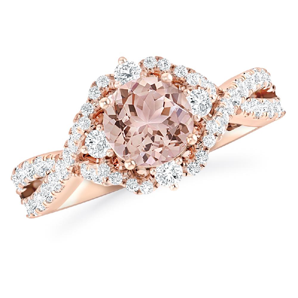 Rose Gold - Morganite