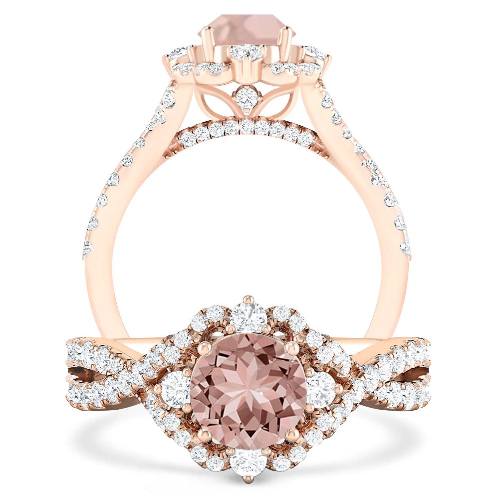 Rose Gold - Morganite