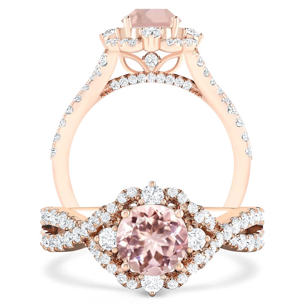 Rose Gold - Morganite