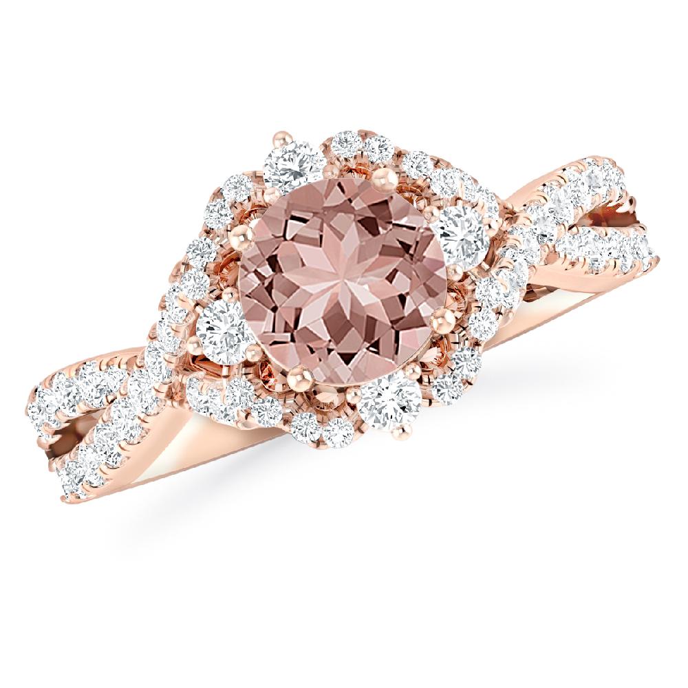 Rose Gold - Morganite