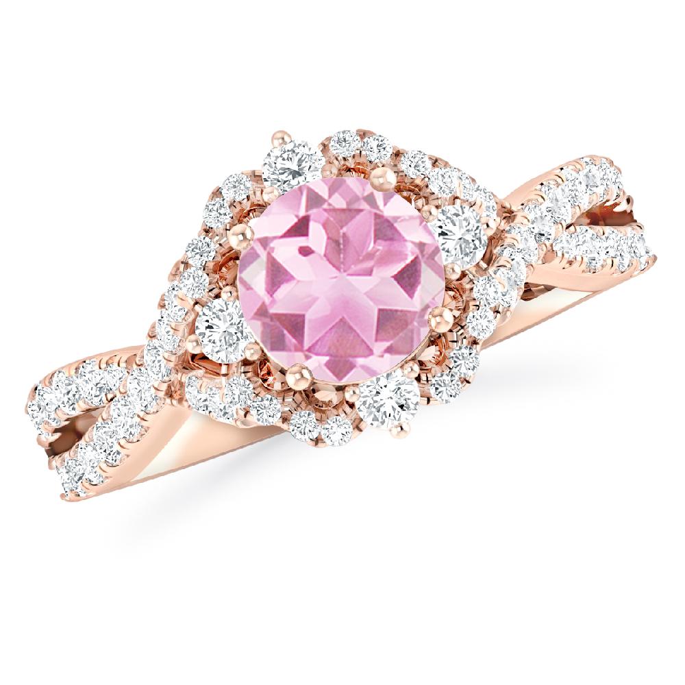 Rose Gold - Pink Tourmaline