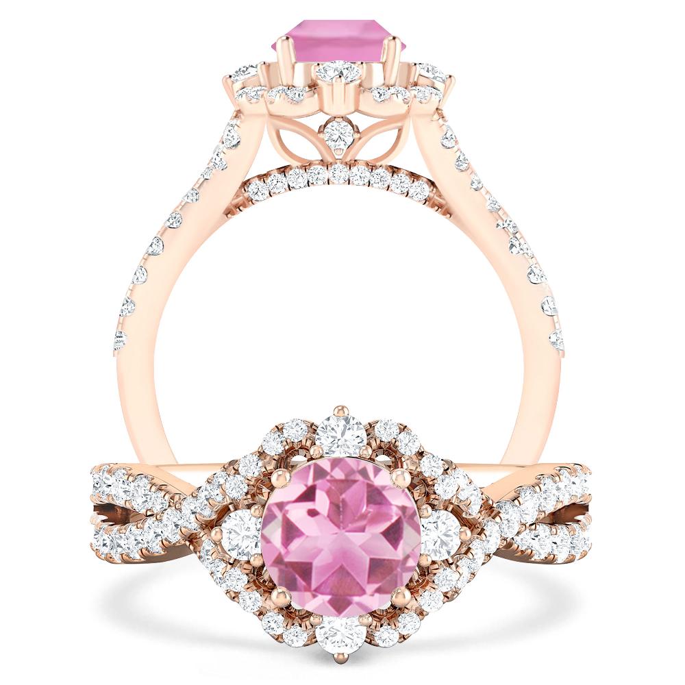 Rose Gold - Pink Tourmaline