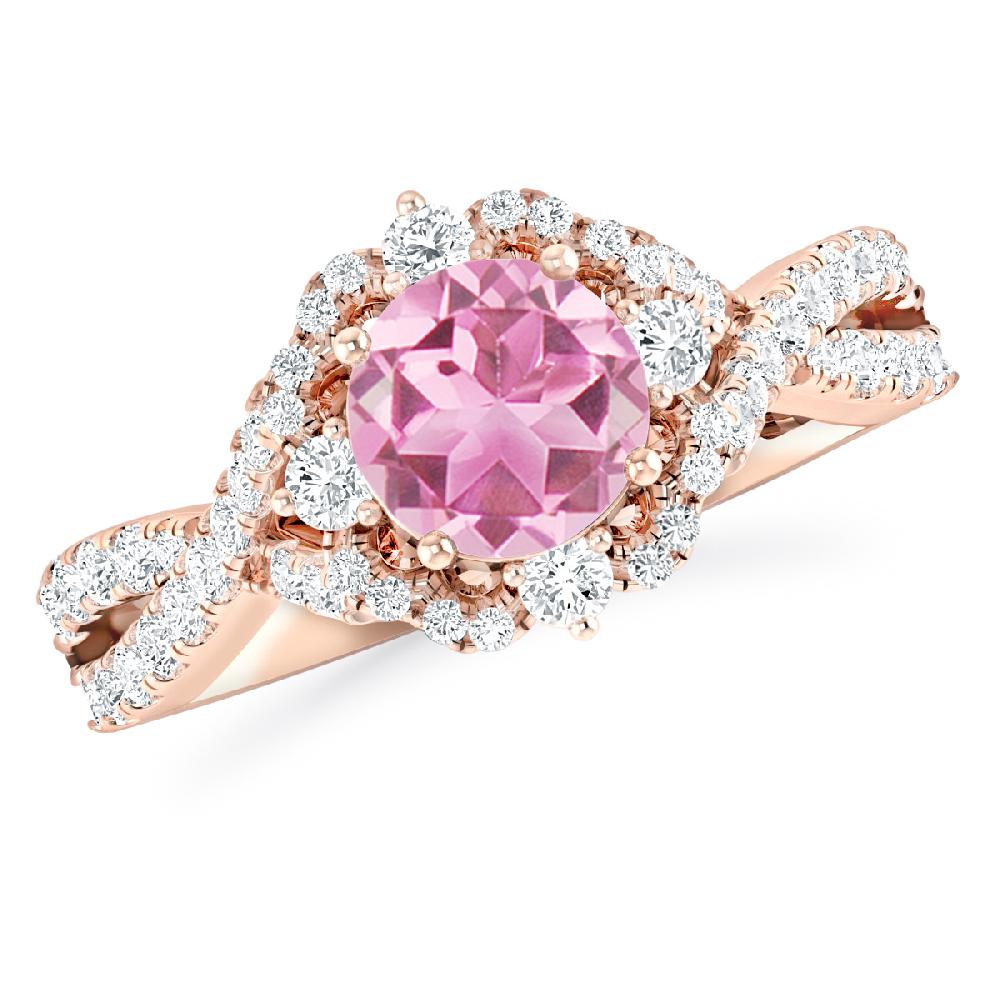 Rose Gold - Pink Tourmaline