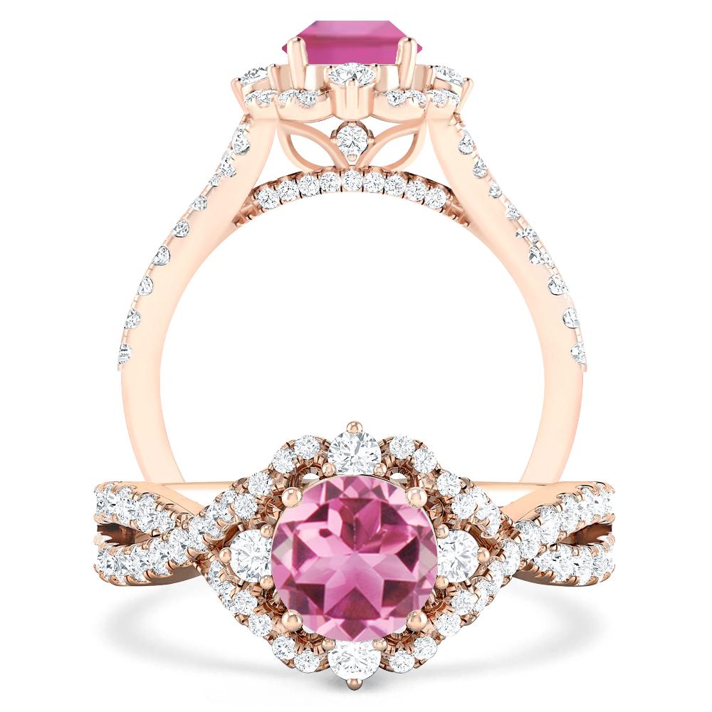 Rose Gold - Pink Tourmaline