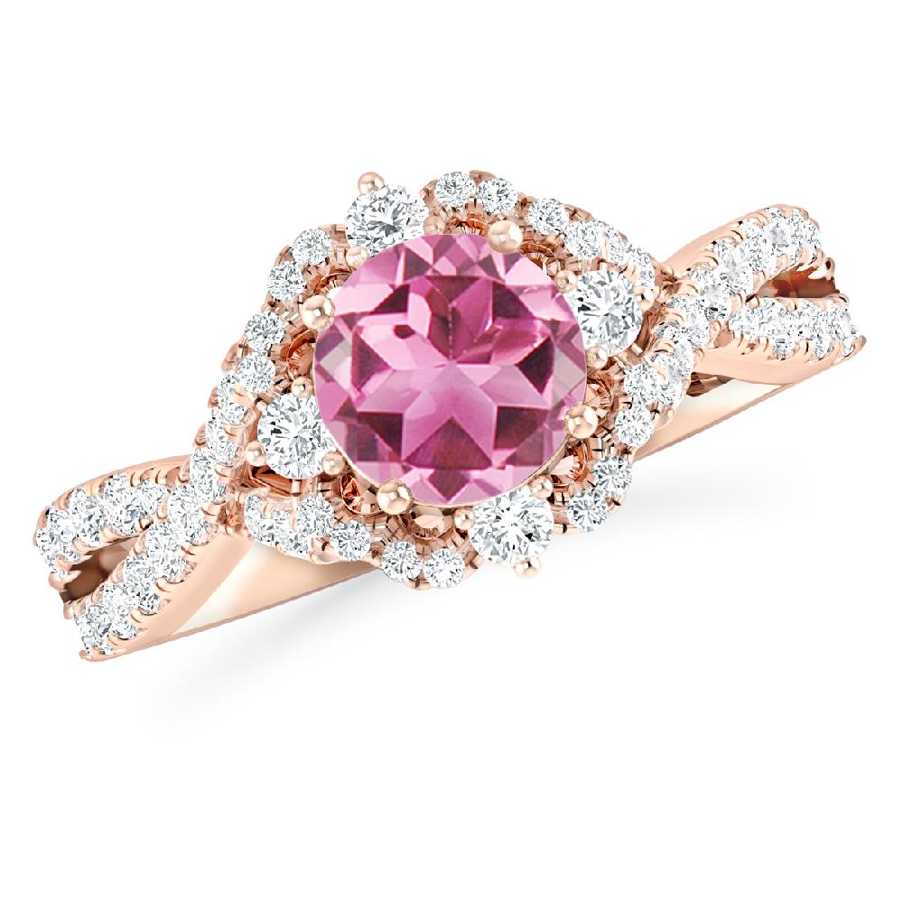 Rose Gold - Pink Tourmaline