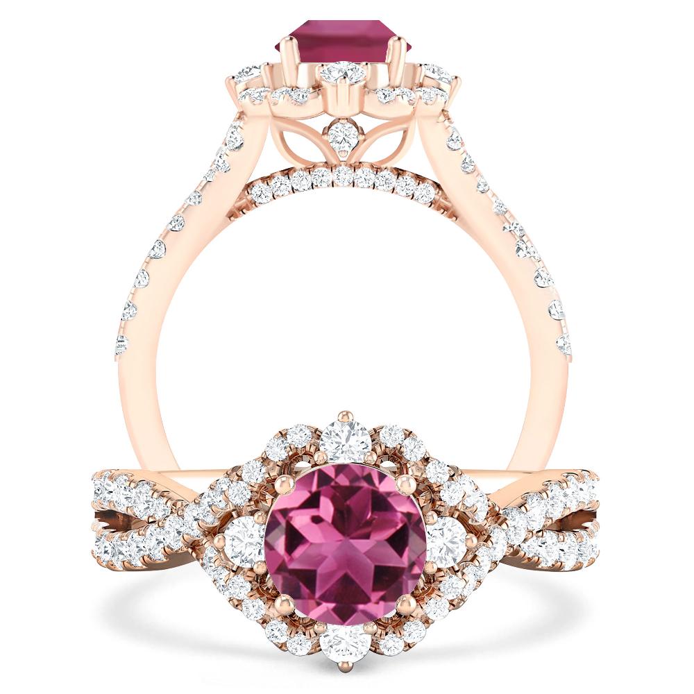 Rose Gold - Pink Tourmaline