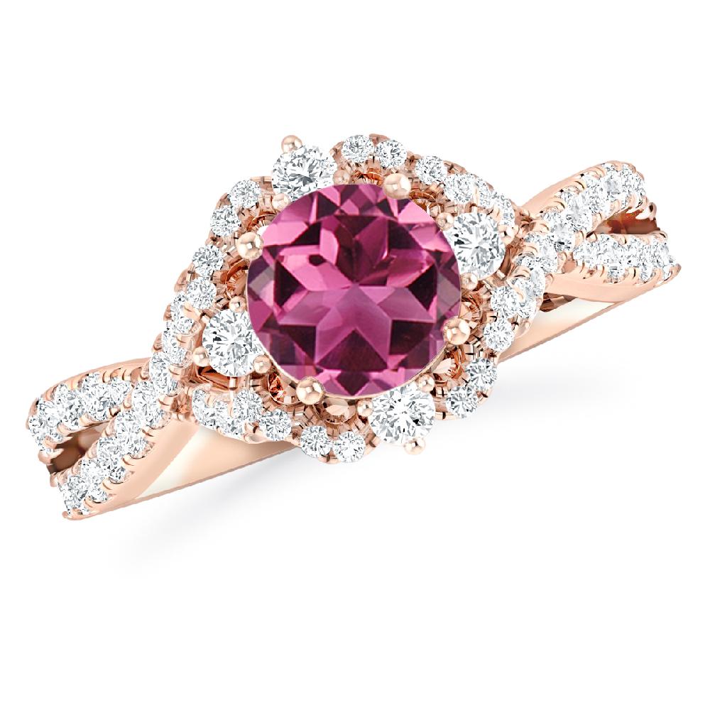 Rose Gold - Pink Tourmaline