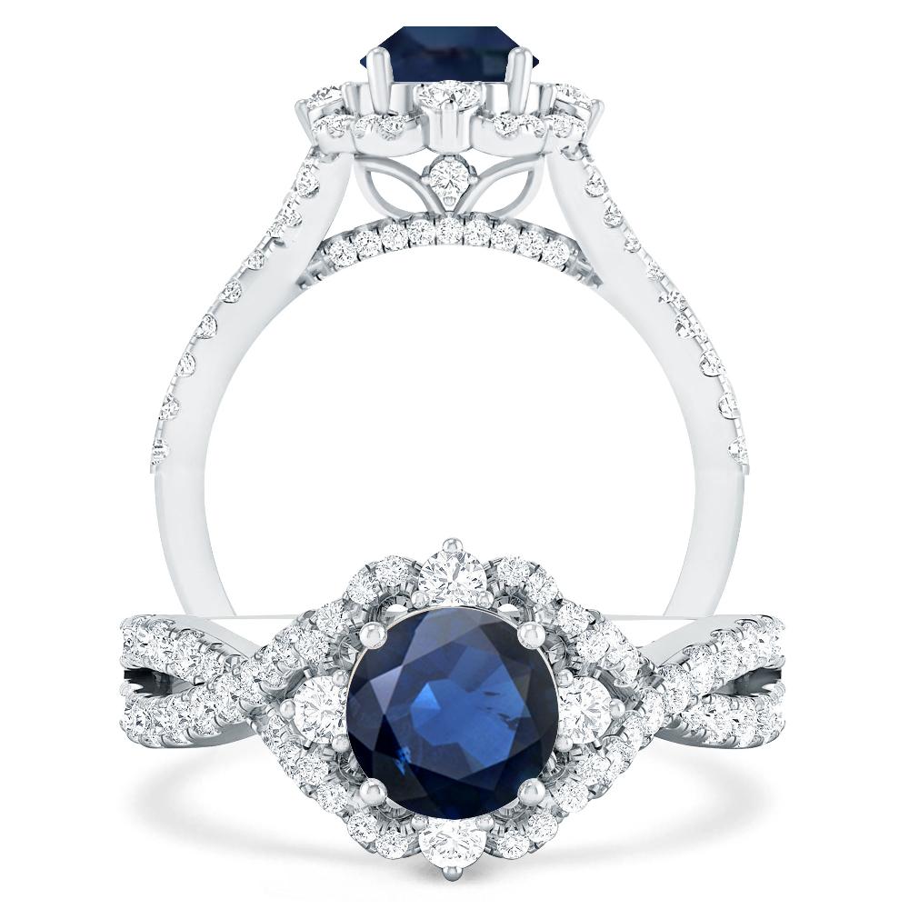 White Gold - Sapphire