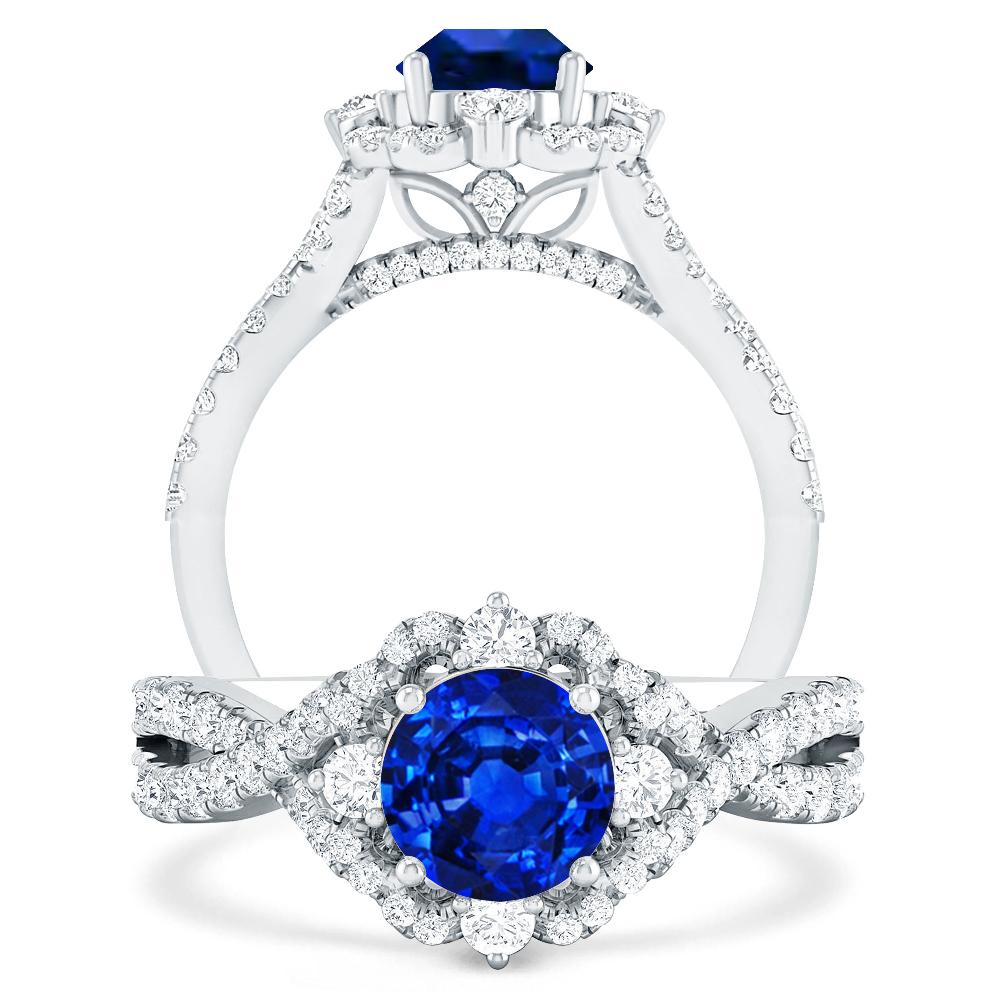 White Gold - Sapphire