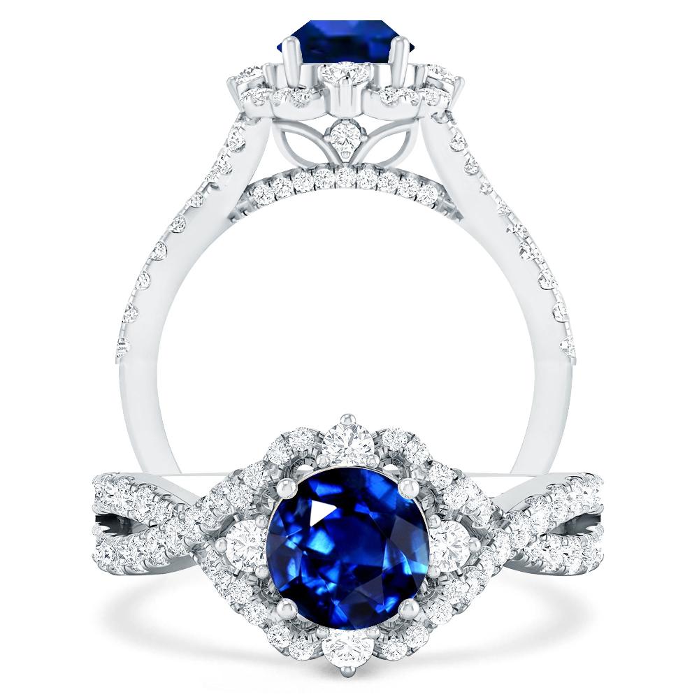 White Gold - Sapphire