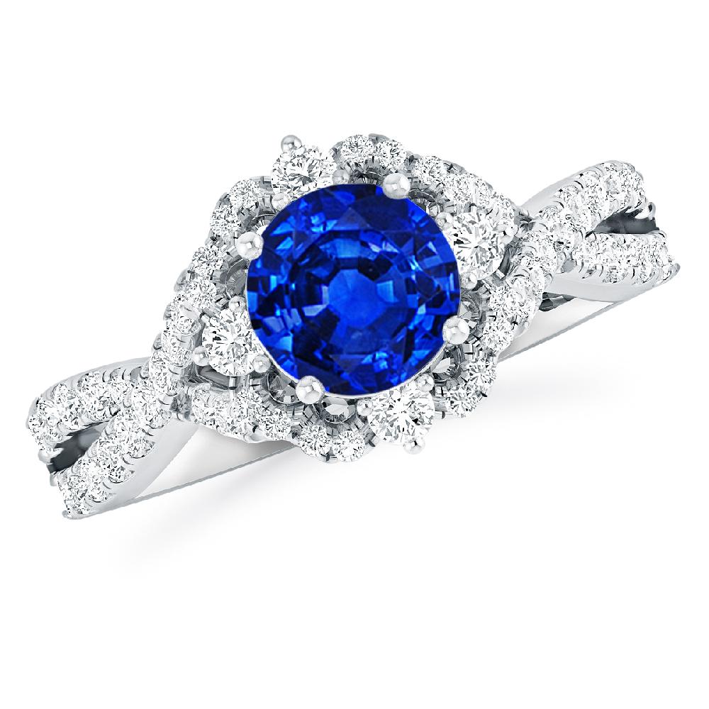 White Gold - Sapphire