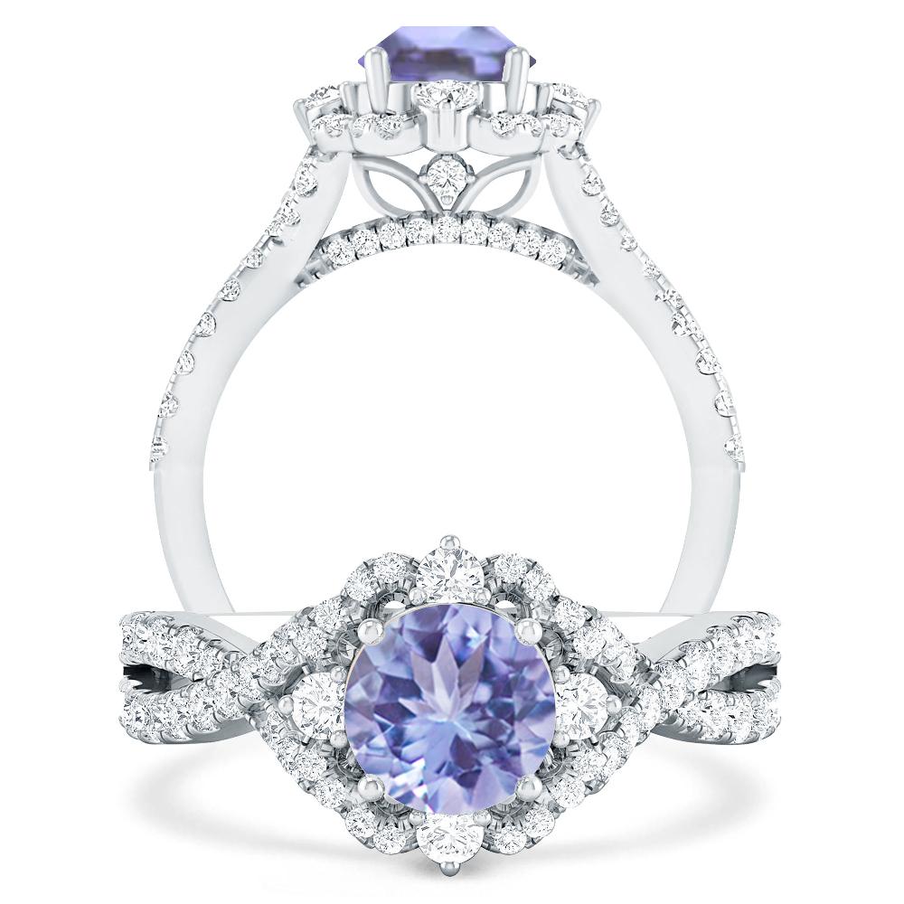 White Gold - Tanzanite