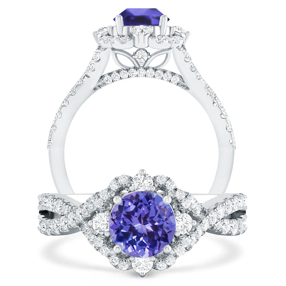 White Gold - Tanzanite