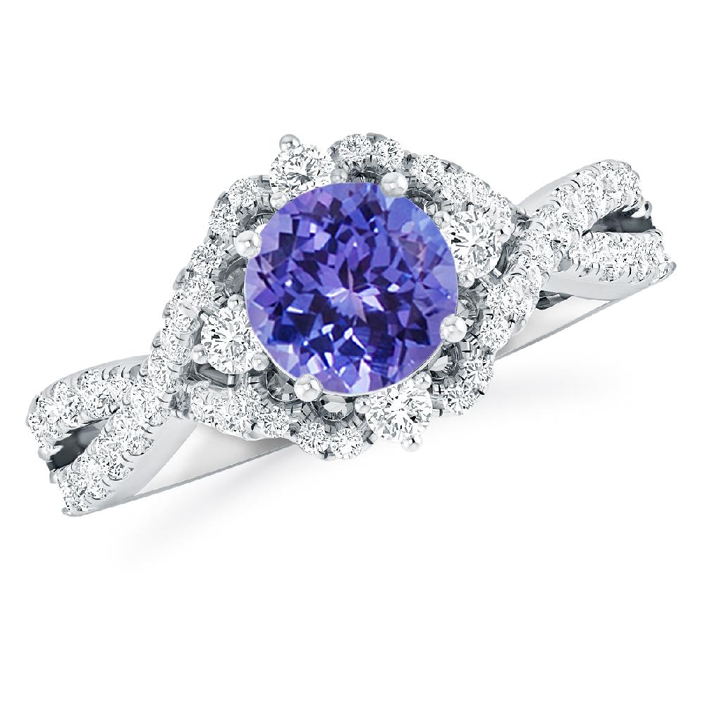 White Gold - Tanzanite