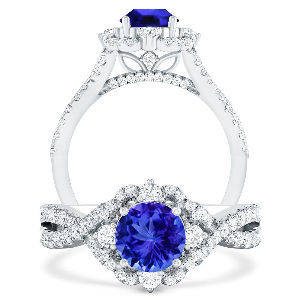 White Gold - Tanzanite