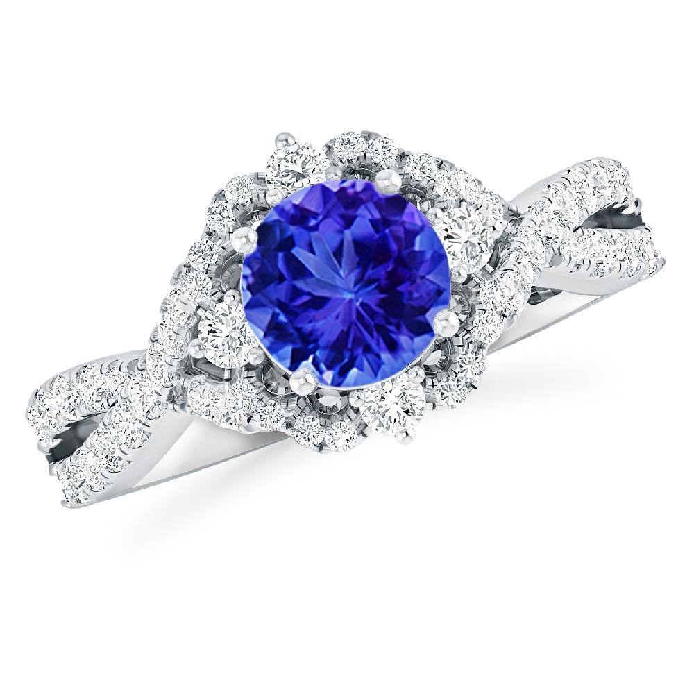 White Gold - Tanzanite