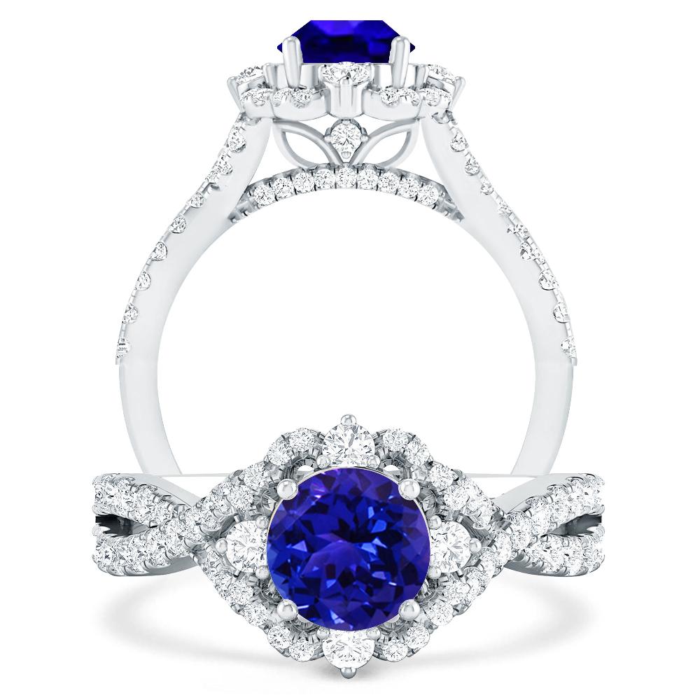 White Gold - Tanzanite