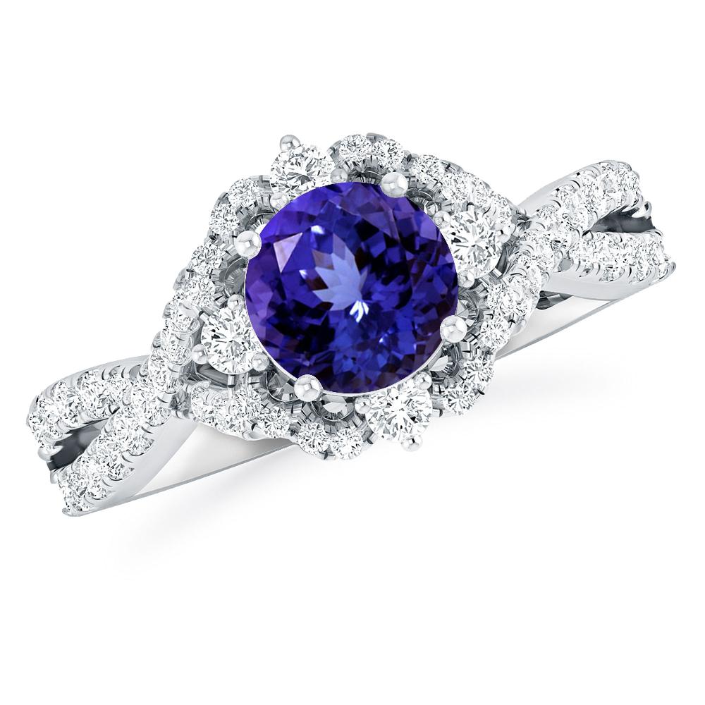 White Gold - Tanzanite