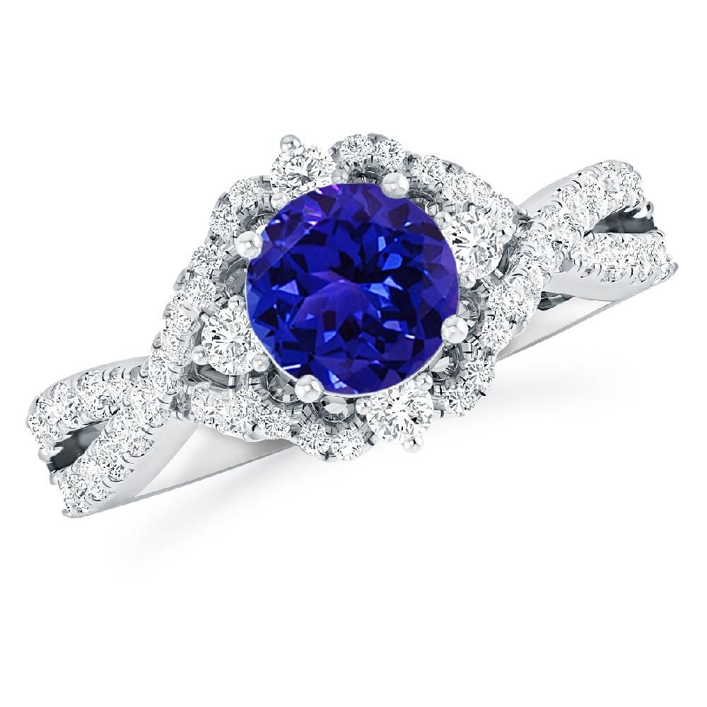 White Gold - Tanzanite