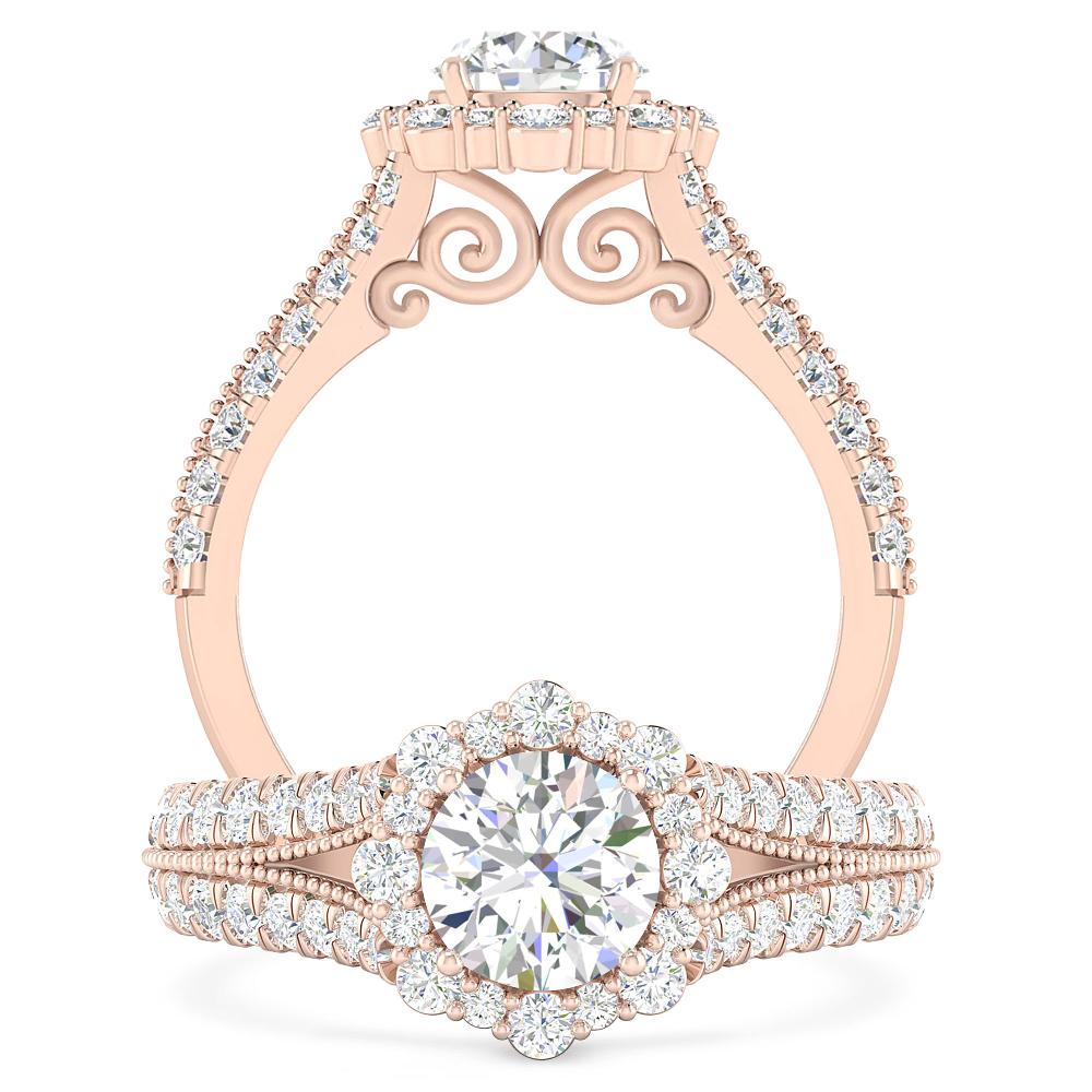 Rose Gold - Diamond