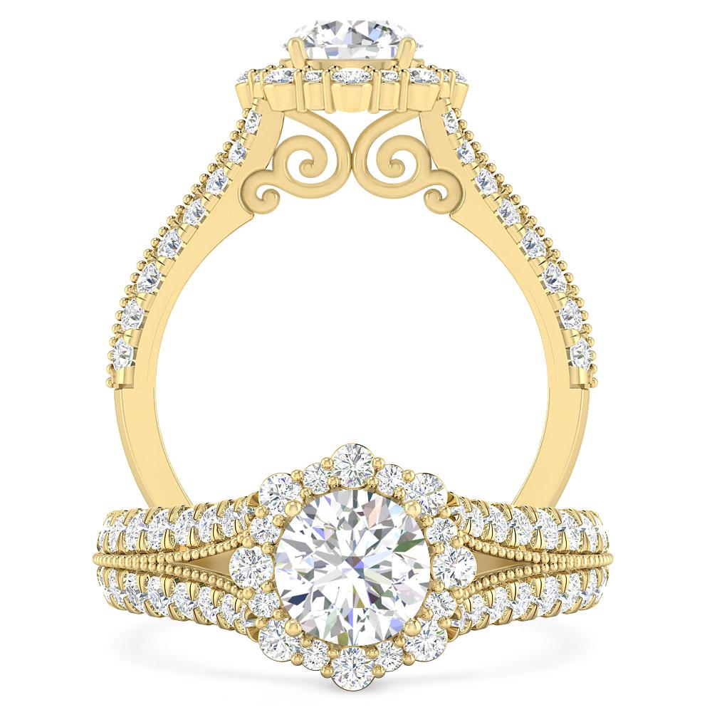 Yellow Gold - Diamond