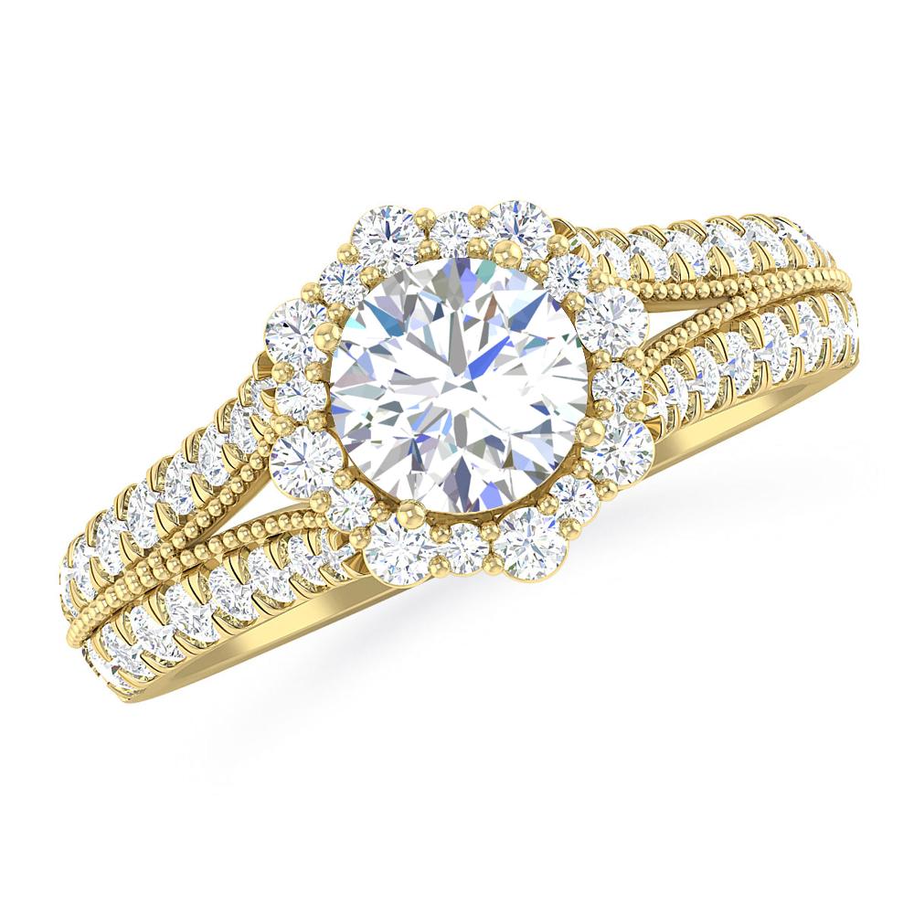 Yellow Gold - Diamond