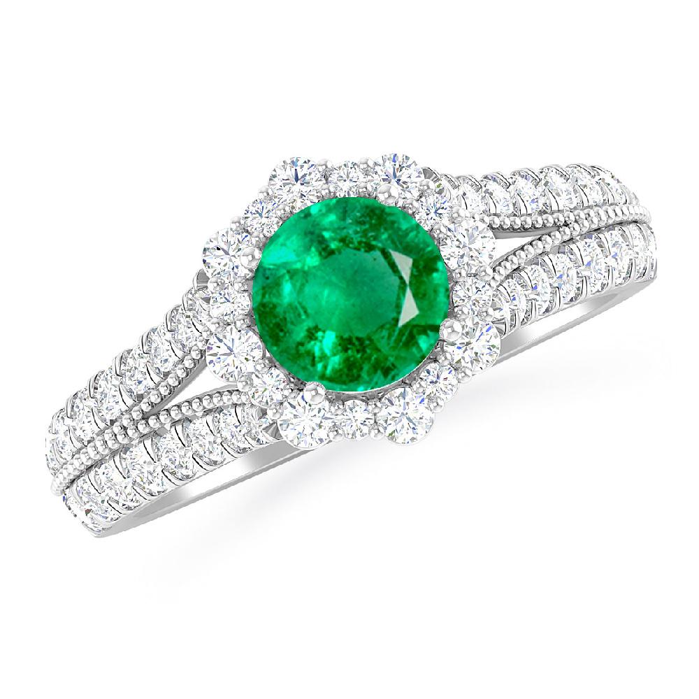 White Gold - Emerald